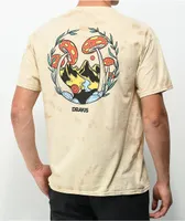 Dravus Snails Pace Cream Tie Dye T-Shirt