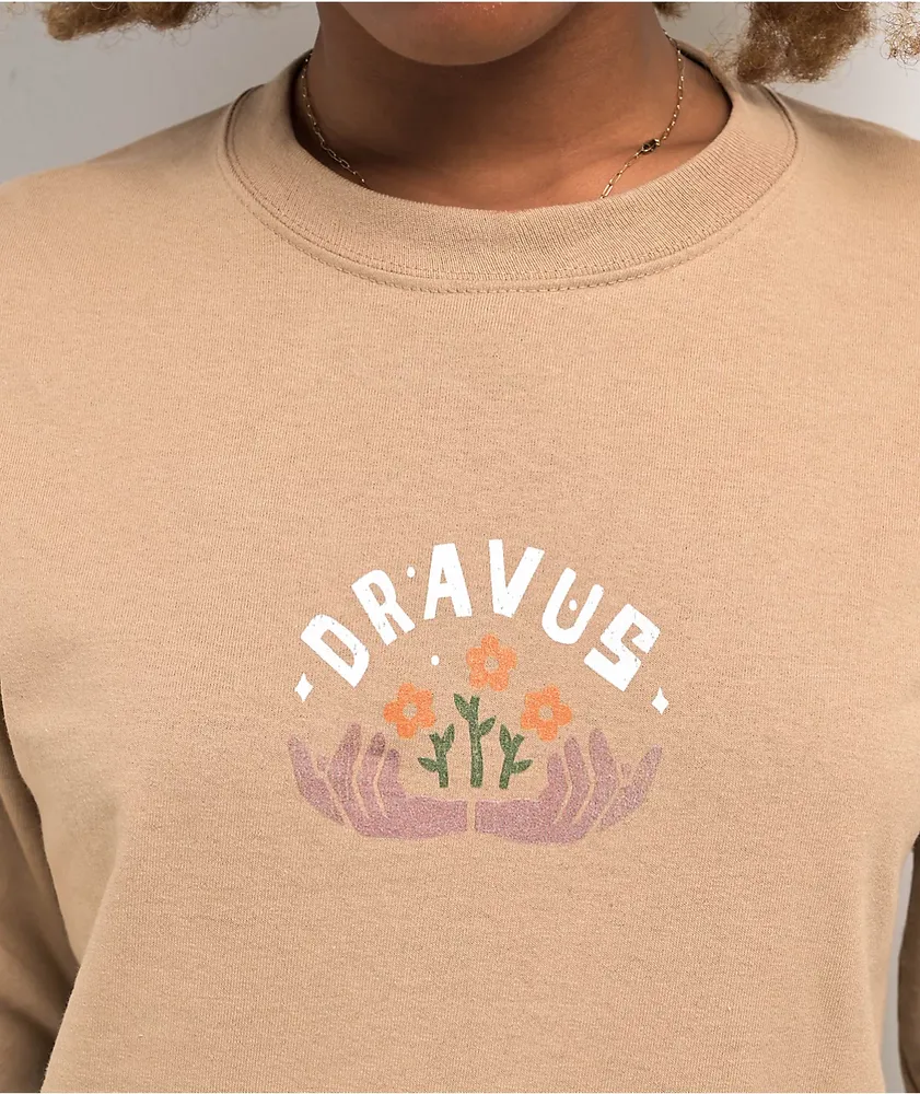 Dravus Somewhere Soon Sand Long Sleeve T-Shirt 