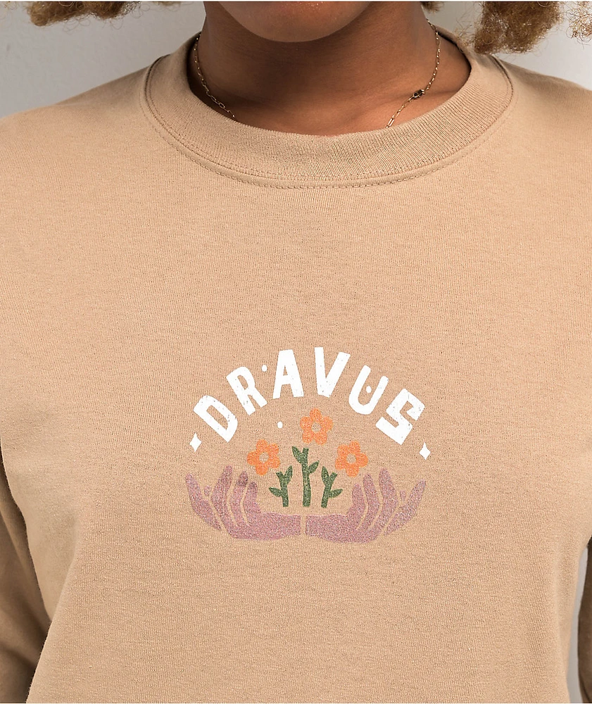 Dravus Somewhere Soon Sand Long Sleeve T-Shirt