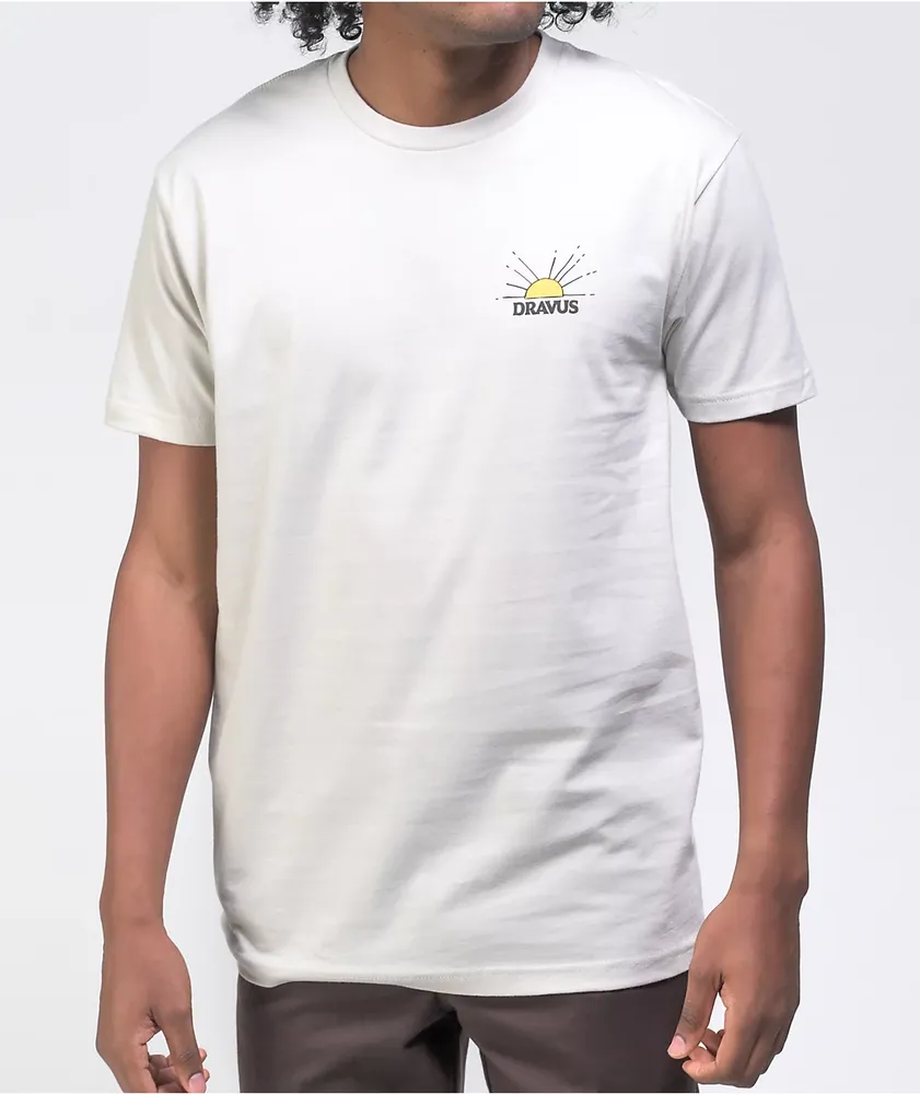 Dravus Sunshine Time White T-Shirt