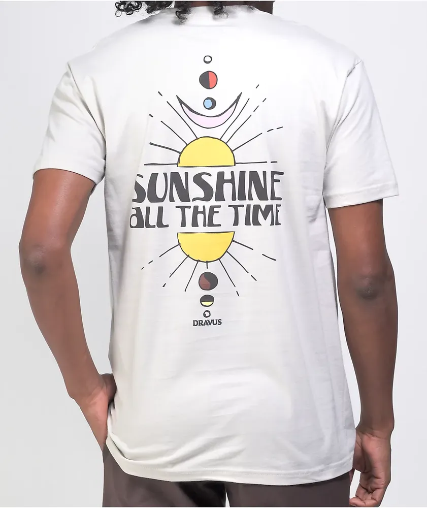 Dravus Sunshine Time White T-Shirt