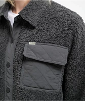 Dravus Tempest Black Sherpa Jacket