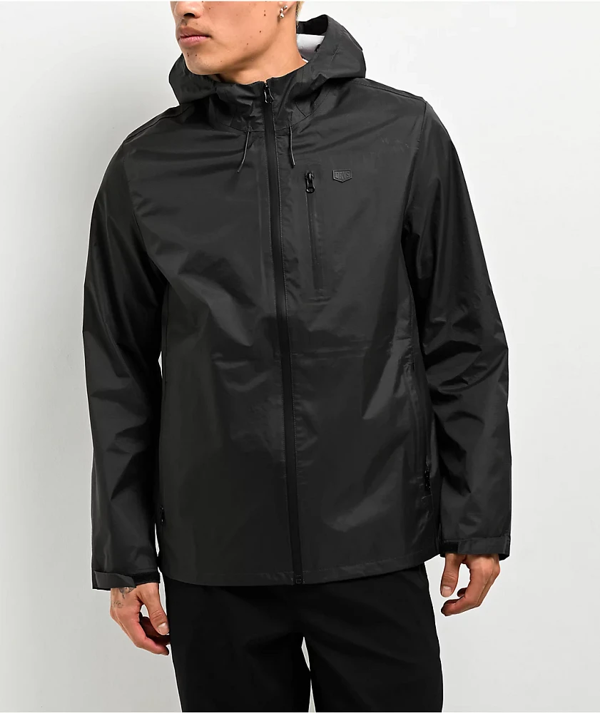 Dravus Tidal Black Rain Jacket