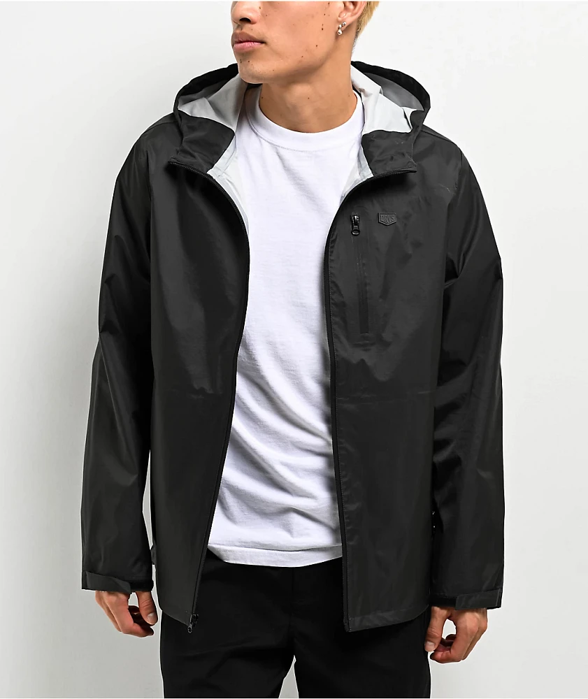 Dravus Tidal Black Rain Jacket