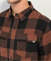 Dravus Travis Brown & Black Flannel Shirt 