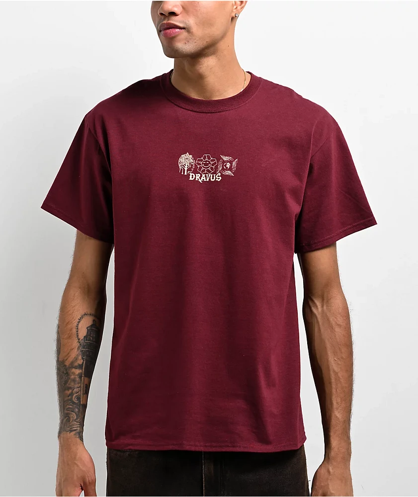 Dravus Ultimate Escape Dark Red T-Shirt