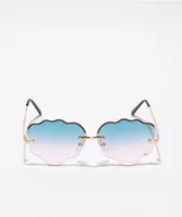 Dream Cloud Blue & Pink Sunglasses