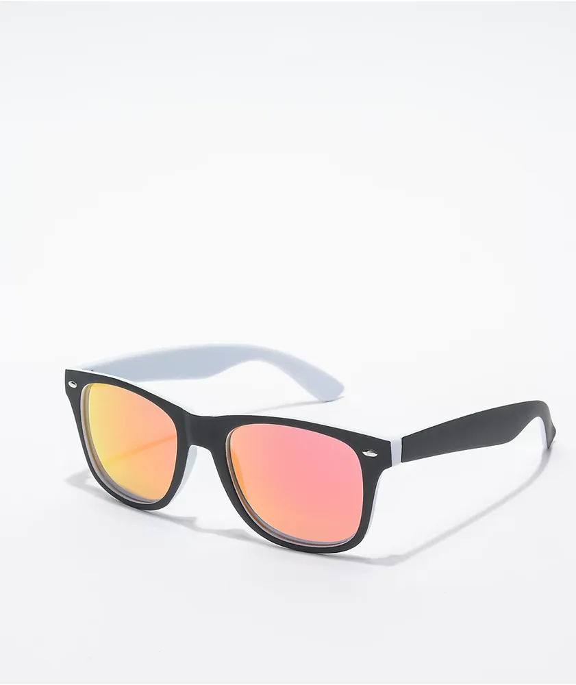Ray-Ban Men's Mirrored RB4165-622/6Q-55 Black Wayfarer Sunglasses -  Walmart.com
