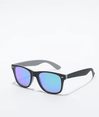 Dream On Square Blue Lens Sunglasses