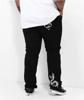 Dript Denim Tattoo Black Jeans