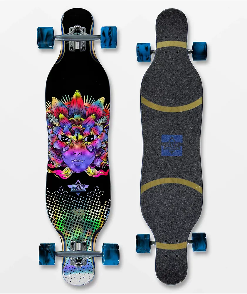 Dusters Fleur 38.5" Drop Down Longboard Complete