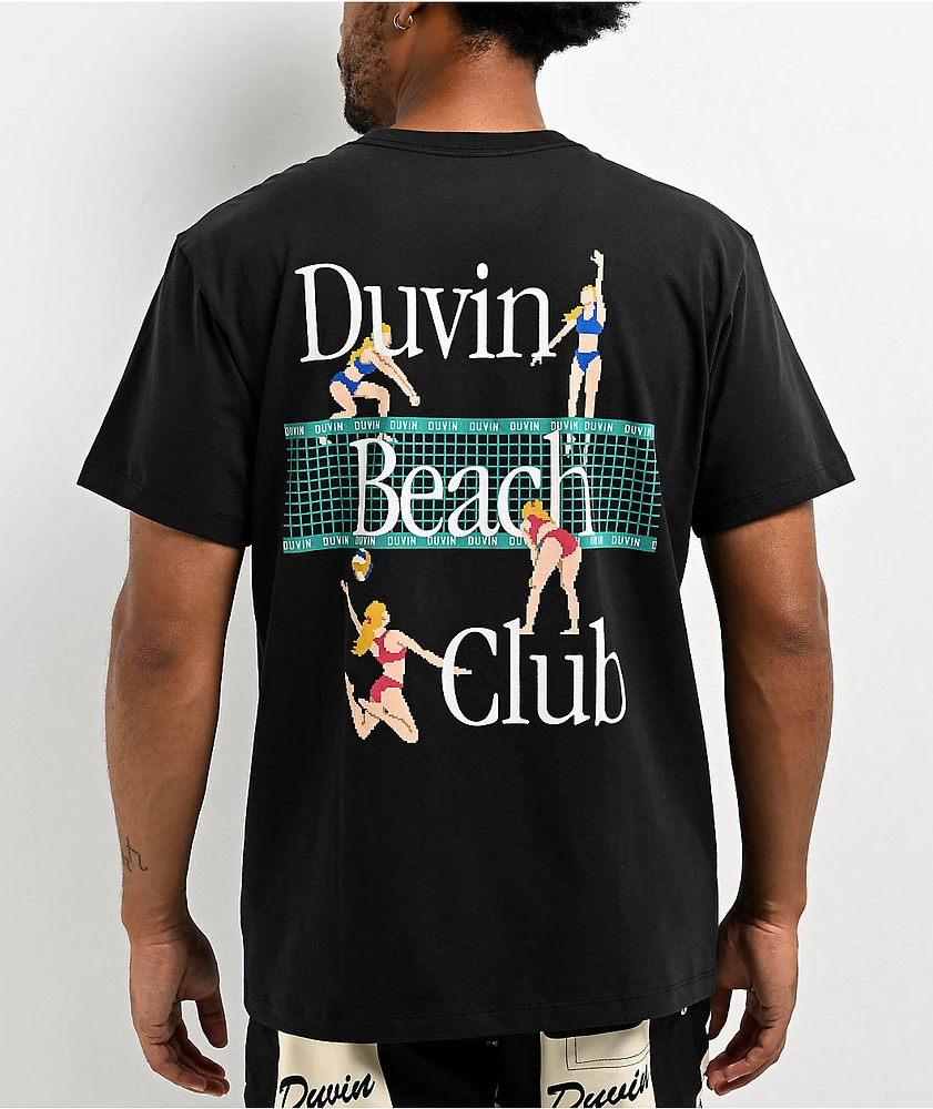 Duvin Volleyball Black T-Shirt