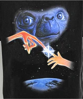 E.T. the Extra-Terrestrial Phone Home Black Wash T-Shirt