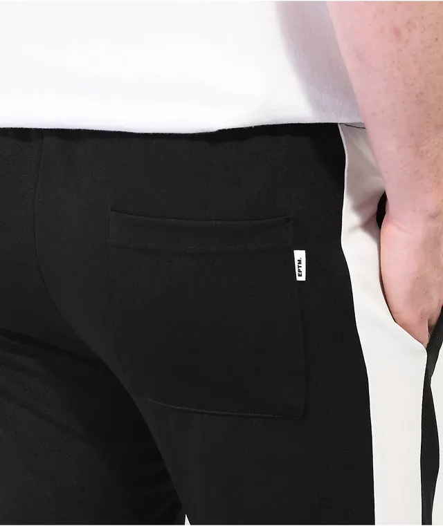 EPTM TRACK PANTS-BLACK/WHITE