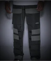 EPTM Black Hook & Loop Cargo Pants