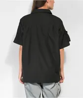 EPTM Black Short Sleeve Button Up Shirt