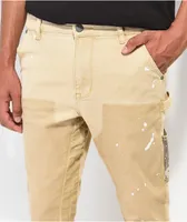 EPTM Camo Pocket Khaki Flare Pants