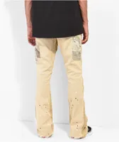 EPTM Camo Pocket Khaki Flare Pants