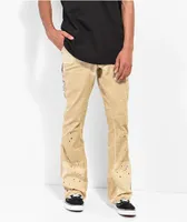 EPTM Camo Pocket Khaki Flare Pants