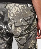 EPTM Hunter Camo & Black Flare Pants