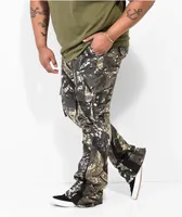 EPTM Hunter Camo & Black Flare Pants