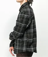 EPTM Slit Black & Mocha Flannel Shirt