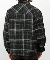 EPTM Slit Black & Mocha Flannel Shirt