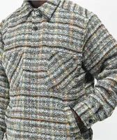EPTM Slit Brown Flannel Shirt