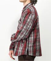 EPTM Slit Red & Grey Flannel Shirt