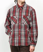 EPTM Slit Red & Grey Flannel Shirt