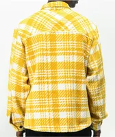 EPTM Slit Yellow & White Flannel Shirt