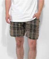 EPTM Tweed Trucker Khaki Shorts