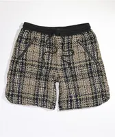 EPTM Tweed Trucker Khaki Shorts