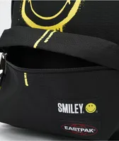 Eastpak x Smiley Orbit Black Mini Backpack