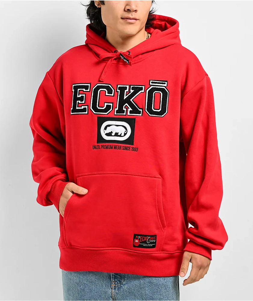 Ecko Classic Red Hoodie
