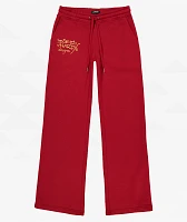 Ed Hardy Amour Butterfly Wine Sweatpants