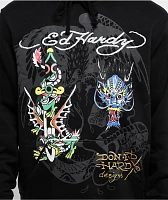 Ed Hardy Dragons Black Hoodie