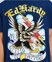 Ed Hardy Eagle Navy T-Shirt