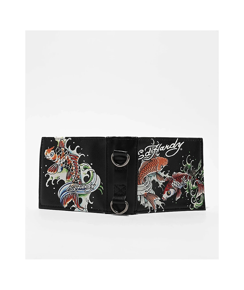 Ed Hardy Koi Chain Wallet