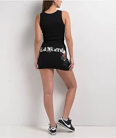 Ed Hardy Sacred Heart Black Dress