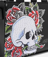 Ed Hardy Skull Gem Black Handbag