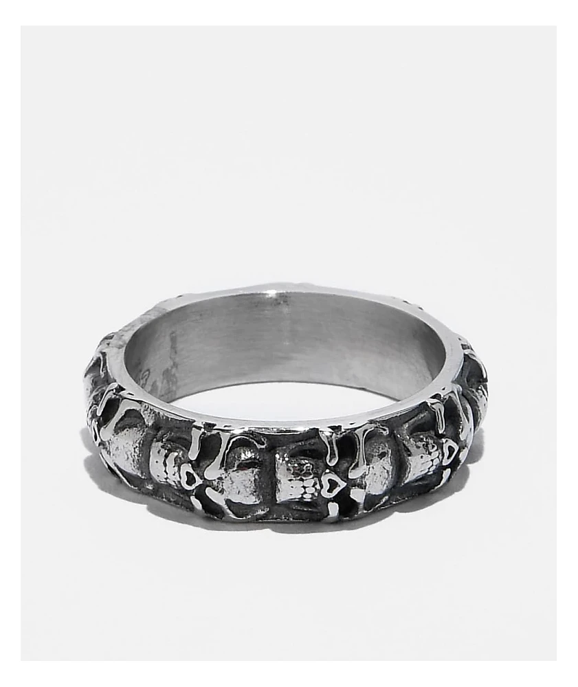 Ed Hardy Stainless Steel Skull Ring