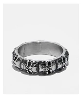 Ed Hardy Stainless Steel Skull Ring