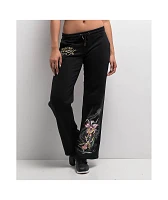 Ed Hardy Tigers Black Sweatpants