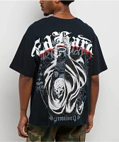 Ed Hardy x Broken Promises Death's Shadow Black T-Shirt