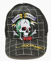 Ed Hardy x Broken Promises Wasted Love Black Trucker Hat