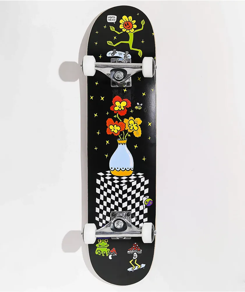 Eh-Ok Fun & Funky 7.5" Skateboard Complete