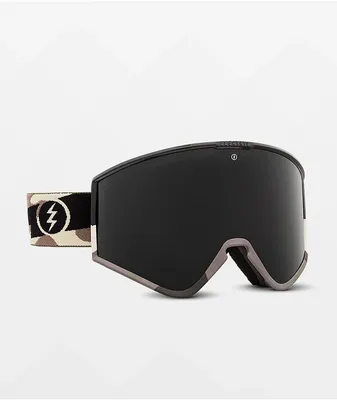 Electric Kleveland Camo Volt & Jet Black Snowboard Goggles