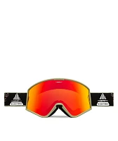 Electric Kleveland EK1 Drama Moss Black & Red Chrome Snowboard Goggles