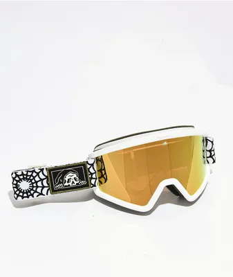 Electric x Lurking Class by Sketchy Tank Hex White Snowboard Goggles